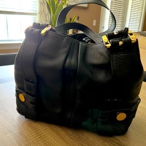 Michael Kors Large Black Pebble Leather Bag